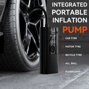 Nouvelle conception, <span class=keywords><strong>pompe</strong></span> <span class=keywords><strong>à</strong></span> air portable pour voiture 120 PSI, gonfleur de pneus <span class=keywords><strong>électrique</strong></span>, compresseur pour voiture, <span class=keywords><strong>vélo</strong></span>, bicyclette, gonfleur de pneus <span class=keywords><strong>sans</strong></span> <span class=keywords><strong>fil</strong></span> automatique - Product Image 4