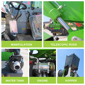 Công nghệ mới tự tải hỗn hợp 1 M3 4 Cube tự tải trộn bê tông Xe tải 2 Cubic trộn bê tông - Product Image 4