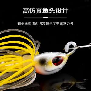 เหยื่อตก<span class=keywords><strong>ปลา</strong></span>โลหะแบบหมุนพร้อมหนามป้องกันสายพันกัน ดีไซน์หมุนได้ ลดเสียงรบกวน เหมาะสำหรับตกปลาแบส <span class=keywords><strong>ปลา</strong></span>เทราต์ ในแม่น้ำ/ทะเลสาบ/ลำธาร - Product Image 4