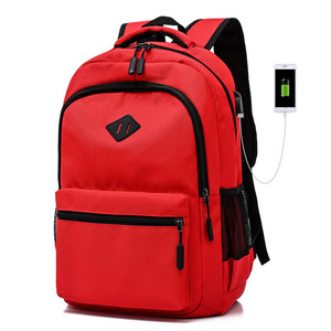 Custom Promotion <b>School</b> Laptop <b>Backpack</b> with USB <b>Waterproof</b> Polyester 20-35L Capacity Unisex Design - Product Image 3