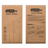 Protecteur d'écran de téléphone personnalisé boîte d'emballage kraft papier d'emballage en verre trempé pour téléphone portable au détail boîte cadeau Envop