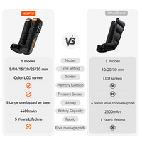Système de Récupération par Compression Air Recoveri Bottes de Récupération Sportive Pompe DVT Machine de Physiothérapie pour Appareil de Massage des Pieds et des Jambes