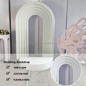 Best-Selling Acrylic <strong>Pink</strong> Hollow Butterfly Wedding <strong>Backdrop</strong> Stand New Arrival Event Decoration for Wedding and Baby Shower - Product Image 4