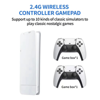 Console de jeu portable M15 avec 2 manettes, 64G/128G, plus de 30 simulateurs, Wifi, lecteur de jeux rétro, joystick, pour enfants, cadeaux