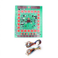 Kits de machine de jeu d'arcade Mario à monnayeur avec carte PCB