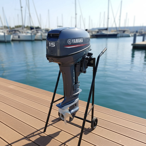 Venta Directa de Fábrica, Motor de Gasolina de 2 Tiempos y 15 hp, Motor Marino con Hélice Externa - Product Image 3