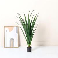 Nouvelle arrivée : plante artificielle Monstera multicolore en pot, faux bonsaï vert pour la décoration intérieure de la maison et du bureau.