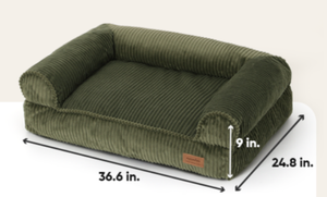 Lit pour <span class=keywords><strong>chien</strong></span> lavable en mousse à mémoire de forme, canapé-lit, lit pour animaux de compagnie en fausse fourrure chaude pour l'hiver, <span class=keywords><strong>tapis</strong></span> <span class=keywords><strong>anti</strong></span>-anxiété pour chats et chiens - Product Image 6