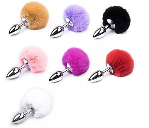 Jouets sexuels pour adultes, boule anale en peluche métallique sexy, plug anal pour femmes, jeux sexuels pour adultes - Product Image 6