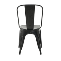 Chaise de salle à manger moderne à prix abordable, avec revêtement en poudre et pieds en bois massif, pour appartement et atelier, design contemporain, vente en gros