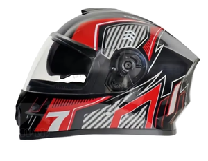 Helm Motor Listrik NJ New Unisex Full Face Plastik Masker Ganda Semua Musim Untuk Dewasa Kemasan Kotak Pelindung Kepala 168 - Product Image 1