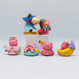 Set <span class=keywords><strong>de</strong></span> Accesorios para Caja Sorpresa: Adornos para Coche, Figuras <span class=keywords><strong>de</strong></span> Acción, Muñeco 3D <span class=keywords><strong>de</strong></span> PVC <span class=keywords><strong>de</strong></span> Oso Fresa <span class=keywords><strong>de</strong></span> Dibujos Animados Personalizado <span class=keywords><strong>y</strong></span> Adorable - Product Image 3