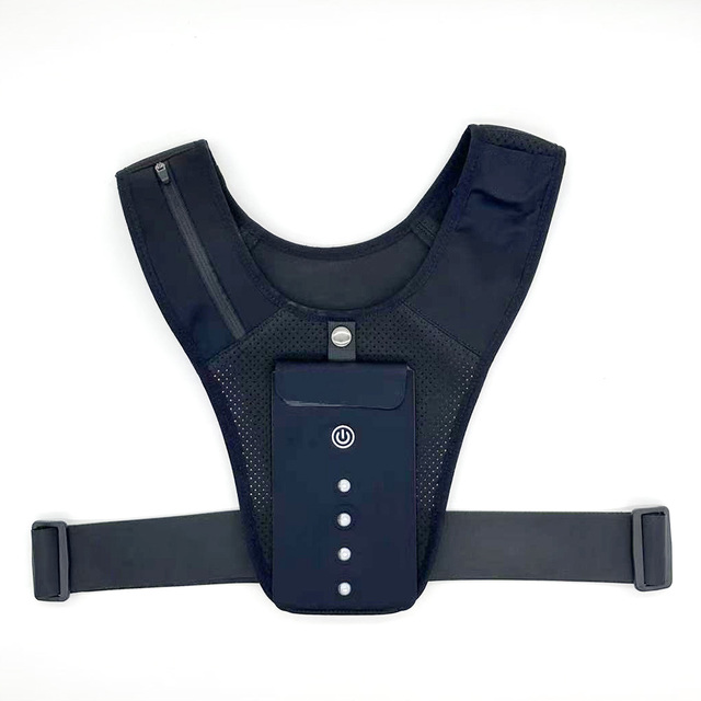 Multifunction Customizable Breathable LED Vest for Hiking Cycling Portable Design Outdoor Sports Running Vest