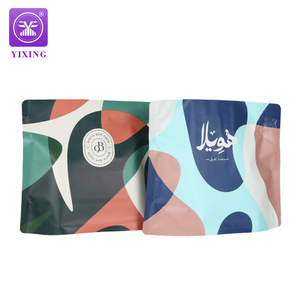 Impresión personalizada Forma específica Color mate 250g 500g 1kg Bolsas de granos de café colombiano Embalaje Doypack con válvula y cremallera - Product Image 4