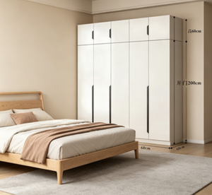 Armario Personalizable 2026 de 1200x600x1930mm para Dormitorio y Alquiler con Armarios Independientes y Servicio de Instalación - Product Image 4