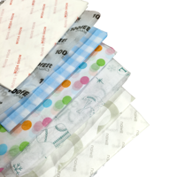 Papier d'emballage personnalisé imprimé avec logo sur mesure, papier de soie pour boîte à bijoux, doublure intérieure pour boîte cosmétique