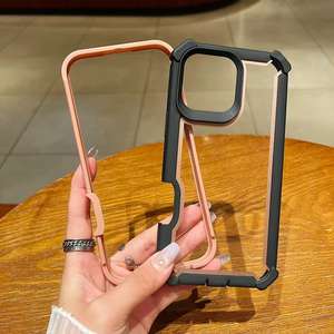 Custodia Protettiva Completa 360° con Protezione Schermo, Cover Posteriore in TPU Morbido e Acrilico per <span class=keywords><strong>Samsung</strong></span> A37 A57 A70 A71 A72 A73 A91 - Product Image 2