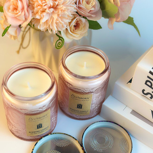 Tùy Chỉnh Sang Trọng Nến Thơm Với Nhãn Hiệu Riêng Thanh Lịch Nến Thơm Sang Trọng Hương Thơm Biểu Tượng Tùy Chỉnh - Product Image 3