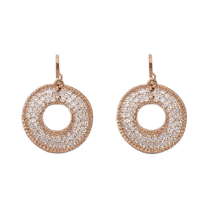 Pendientes de Moda para Mujer, con Cristales de Estrás, Chapados en Oro PVD, Acero Inoxidable 316L, Joyería Sostenible y Resistente - Product Image 2