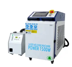 Máquina de solda a laser portátil 3 em 1 para limpeza e remoção de ferrugem, máquina de fibra laser de metal, 1500W/2000W, removedor de ferrugem