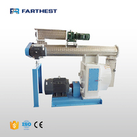 Machines de fabrication de granulés d'aliments pour volailles à matrice annulaire 45 kW, pour usines d'aliments pour poulets, fabriquées en Chine