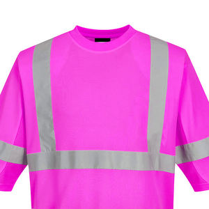 Camiseta de Seguridad de Alta Visibilidad con Impresión Personalizada, Uniforme Industrial Reflectante, 100% Poliéster, ANSI/ISEA 107 Clase 2/3, para Hombre - Product Image 6
