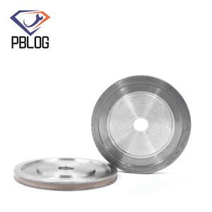 Pbom roda berlian PE untuk pemrosesan kaca grosir alat mesin kaca 100*22*8mm roda tepi lurus - Product Image 4