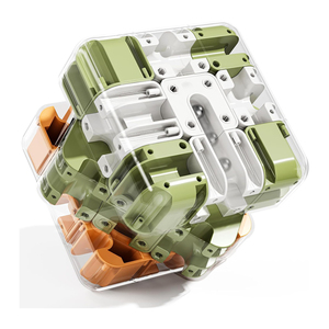Kids Stress Relief Toy Sensory Toys Birthday Gift Brain Teaser 3D <strong>Maze</strong> Cube Puzzle Magic <strong>Maze</strong> Board Game Novelty Track <strong>Ball</strong> - Product Image 1