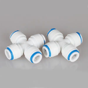 ข้อต่อไฮโฟลว์แบบกด HYNEON ขนาด 1/4 นิ้ว ผลิตจาก POM สีขาว แบบ 4 ทาง สำหรับเครื่องกรองน้ำ <span class=keywords><strong>RO</strong></span> ใช้ในบ้านและธุรกิจ - Product Image 3