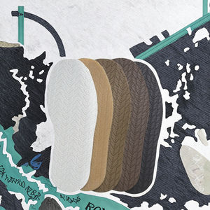 Matériau de réparation de chaussures à semelle entière en caoutchouc antidérapant Semelles de qualité supérieure - Product Image 2