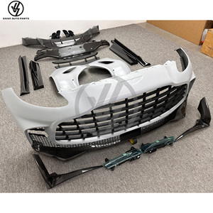 Nouveau kit de carrosserie de conversion 707 Style en fibre de carbone semi-sèche, emballé sous vide, pour Aston Martin DBX 2024, pare-chocs brillant en tissage sergé - Product Image 2