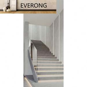 <span class=keywords><strong>Escaleras</strong></span> de mármol de losa de piedra sinterizada antideslizante escalones dúplex de Villa de lujo modernos personalizados - Product Image 3