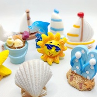 Ornements de jardin Série Bord de mer Poupées Décor d'aquarium Style méditerranéen Micro Paysage Figurine