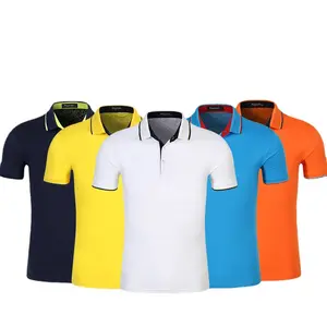 Business polo shirt printed logo work clothes advertising shirt custom lapel golf short sleeve T-shirt