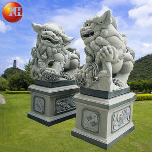 El oyma granit Bluestone güney aslan heykeli taş servet maskot korumak için ev kapalı kötü - Product Image 2