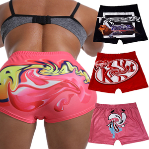 Venta al por mayor más barato Plus Size <span class=keywords><strong>Boxer</strong></span> Shorts Mujeres Gym Shorts Para <span class=keywords><strong>Mujer</strong></span> Candy Sets Snickers Summer Shorts - Product Image 1