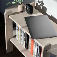 Étagère à livres modulaire moderne en bois, montage facile, meuble de rangement pour salon, étagère ouverte à plusieurs niveaux, multifonctionnelle, gain de place