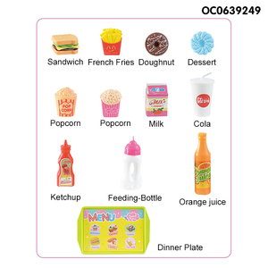 Đồ Uống Và Đi Tiểu Baby Real Girl Vinyl Doll 14 Inch Với Phụ Kiện Thực Phẩm - Product Image 5