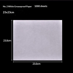Grease Proof Custom <b>Printed</b> Sandwich Wrapping <b>Paper</b> Baking <b>Paper</b> Coated Laser Printing Virgin Straw Pulp Mechanical Pulp PE - Product Image 5