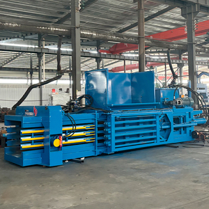 Chất thải giấy các tông chai nhựa carton tái chế phế liệu baling ngang Baler - Product Image 2