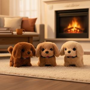 Jouet en peluche pour chien en coton PP promotionnel, vente en gros, animaux en peluche personnalisés, adaptés aux activités publicitaires - Product Image 1