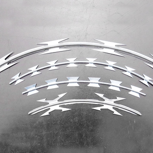 ลวดเหล็กชุบสังกะสีแบบประหยัดและใช้งานได้จริง รุ่น BTO-10/BTO22 แบบม้วน จัดส่งโดยตรงสำหรับพื้นที่อยู่อาศัย/พื้นที่พาณิชย์ - Product Image 5