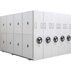 Compattatore per Biblioteca di Alta Qualità con Sistemi di Archiviazione Mobile per Registri Medici su Rotaia - Product Image 3