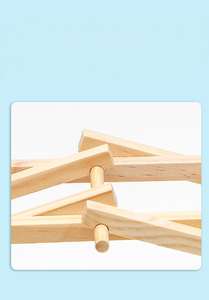 ของเล่นเพื่อการศึกษาสำหรับเด็กวัยหัดเดิน<span class=keywords><strong>โครงงานวิทยาศาสตร์</strong></span>สะพานโค้งหินแบบ DIY สำหรับนักเรียนอนุบาลทำด้วยไม้ - Product Image 6