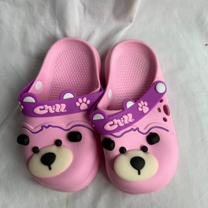 Pantofole Rosa con Stampa Animalier e Design a Zampa, Taglia 32-33, Suola Imbottita in EVA, Adatte per Tutte le Stagioni - Product Image 6