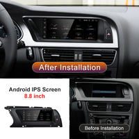 STWEI Qualcomm Snapdragon665 Android15 Reproductor Multimedia Inalámbrico CarPlay para Automóvil, para AUDI A4 A5 B8 2009-2016, Reproductores de Video para Automóvil, Bluetooth