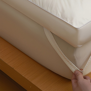 <span class=keywords><strong>Surmatelas</strong></span> matelassé en coton de qualité hôtelière, taille King, 200TC, imperméable, hypoallergénique, respirant, antibactérien, pour hôtel et maison - Product Image 6