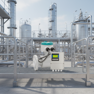Digitale <span class=keywords><strong>Water</strong></span> Vloeistof Puls 4-20mA RS485 HART Elektromagnetische Debietmeter Prijs Elektromagnetische Debietmeters - Product Image 4