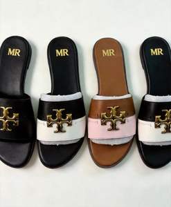 Chaussures pour femmes TB+ Platform Waterproof Anti-Slippery Cushioned Embroidered Fashionable Spring, pantoufles en PU avec semelle en caoutchouc, fabriquées en usine - Product Image 1