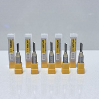 Fraise droite TCT à 3 dents, queue de 1/2 pouce, en carbure, pour rainurage CNC du bois